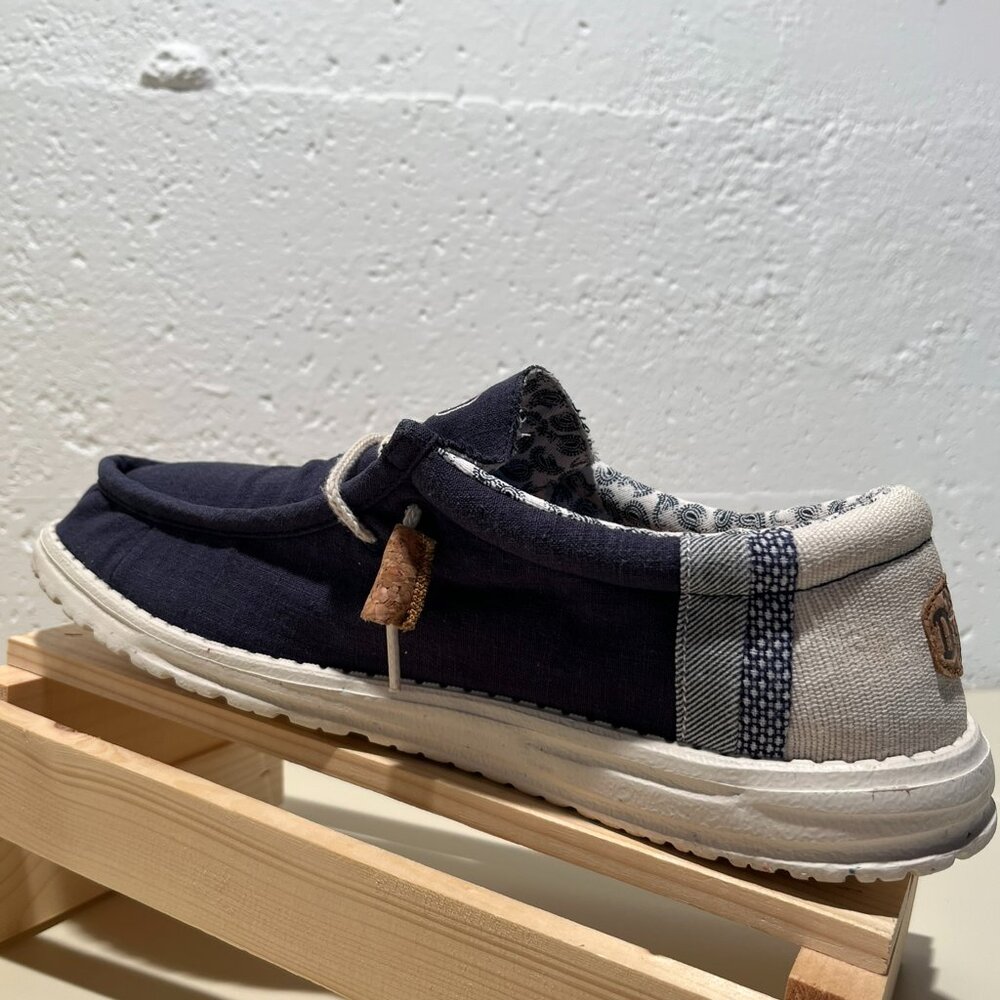 Hey Dude Men's Wally Craft Linen Casual Shoe - Picture 6 of 15